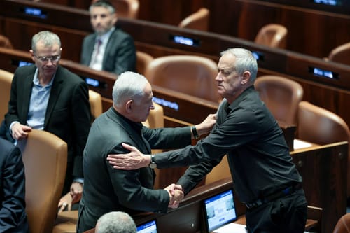 נתניהו מגיב לגנץ: "אזכיר את הציוץ ההזוי שלו"