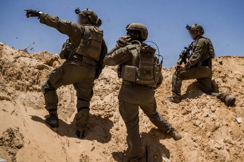 לפני האסון: תיעוד מפעילות הגדוד בו נפלו 8 הלוחמים