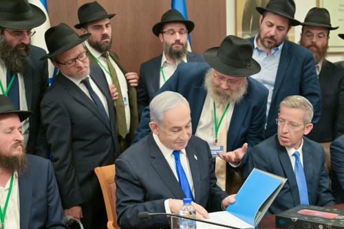 נתניהו לשליחי חב"ד: "אל תיכנעו לשקרים האנטישמיים"