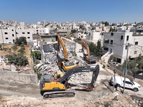 המנהל האזרחי: 19 מבנים פלסטינים נהרסו בשטחי C