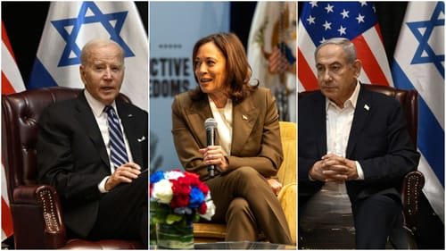 במשך כ-50 דקות: ביידן והאריס שוחחו עם נתניהו