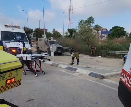2 פצועים בפיגוע בשומרון: מצוד אחרי המחבלים
