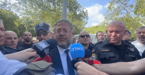 בן גביר בזירת הפיגוע: בדיוק בשביל זה חימשנו את עם ישראל