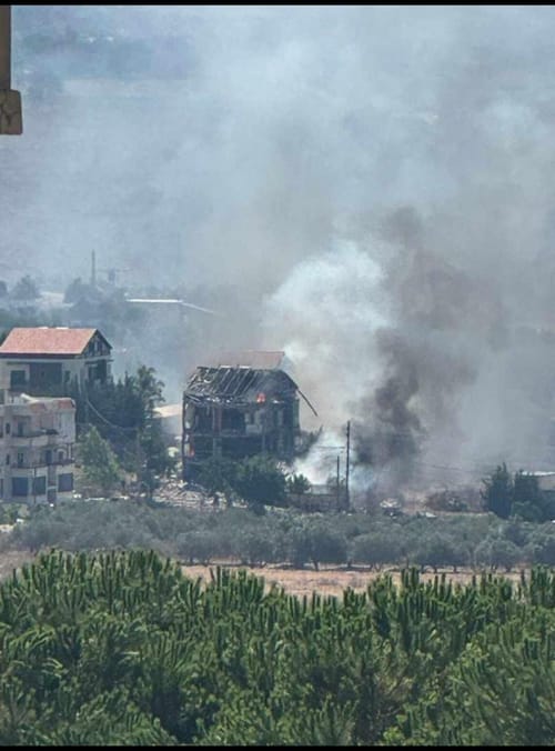 תקיפה אווירית בדרום לבנון: 4 מחבלים חוסלו 3 נפצעו