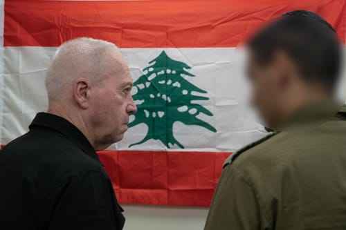 גלנט בצפון: "עוקבים אחרי המתרחש בטהרן ובביירות"
