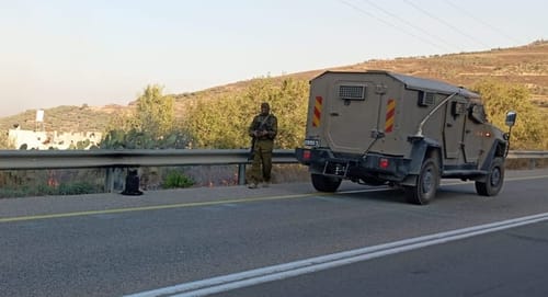 טרור מתגבר: מטען מוסתר אותר בכביש גלעד