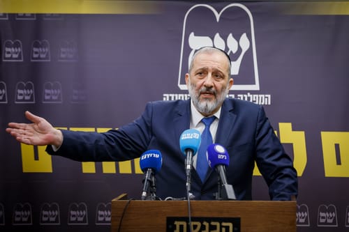 סרטון הקמפיין של ש"ס עורר סערה: "מה לכם ולצה"ל?"