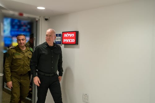 גלנט חותר להסדרה: "מלחמה, לא הדרך המועדפת שלנו"