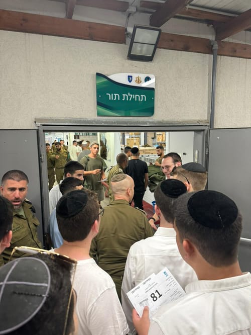 עשרות אלפי צווי גיוס צפויים לצאת היום לחרדים