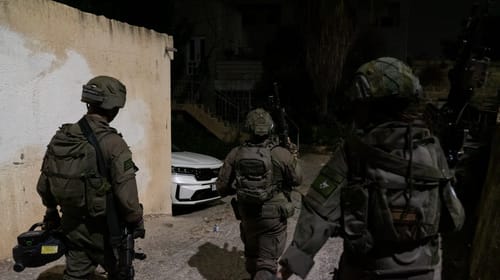 צפו: כך פוצצו המטענים שכוונו נגד לוחמים בכבישי בג'נין