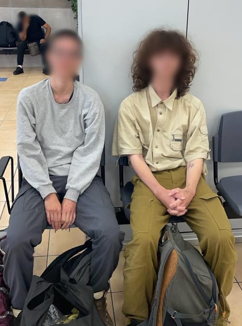 אנרכיסטים גרמניים נתפסו בחוות מעון וגורשו מישראל