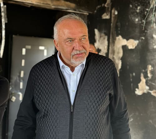 ליברמן במטולה: "הסכם הפסקת האש מסכן את הצפון"