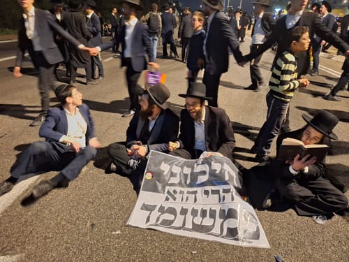 "צבע שחור" בדרך לכנסת: המרד החרדי מקים מפלגה חדשה 