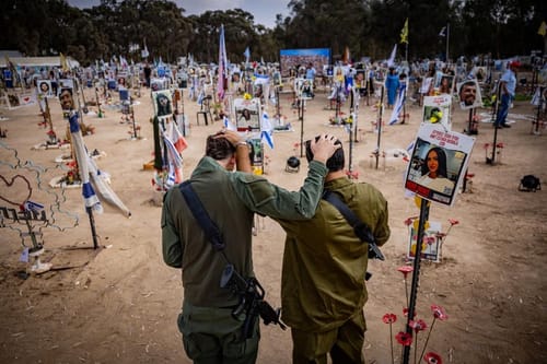 "אני אומר קדיש במשך שנה על נרצחי ה-7.10 שאינני מכיר כלל"