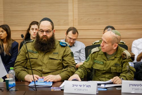 מתקדמים לחוק גיוס, יוסי פוקס: "לא תצליחו בכפייה"