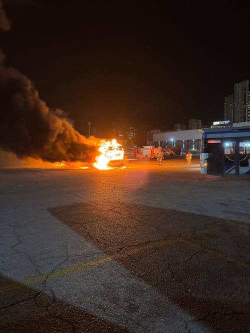 חשד לפיגוע תופת: 3 אוטובוסים התפוצצו בבת ים