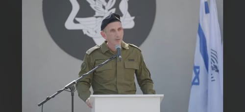 הגרי בטקס הפרידה: נדרש לשמור את צה"ל מעל לכל ויכוח או מחלוקת