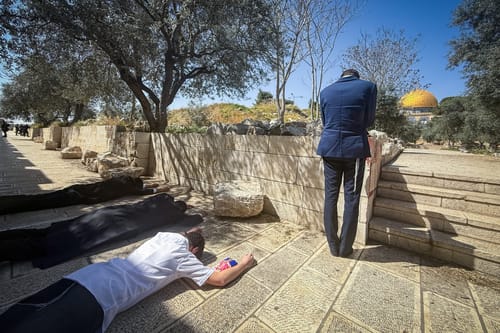 המשטרה בהקלה גדולה לעולים להר הבית בפסח