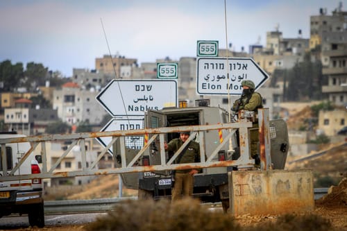 אירוע ירי ליד אלון מורה: ישראלי דיווח על אש שנפתחה לכיוונו