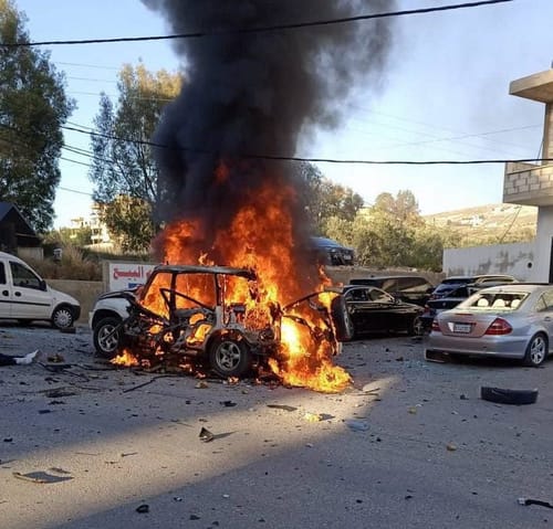 ובינתיים בזירת לבנון: חיסול מהאוור בכפר רומן