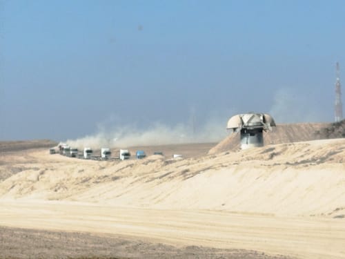 עוד כאב ראש לישראל? אחרי המשט, שיירה יבשתית בדרך לעזה