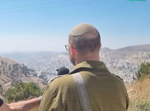 רמ"ט שומרון לסרוגים: "עובדים קשה בשביל השקט בגזרת שכם"