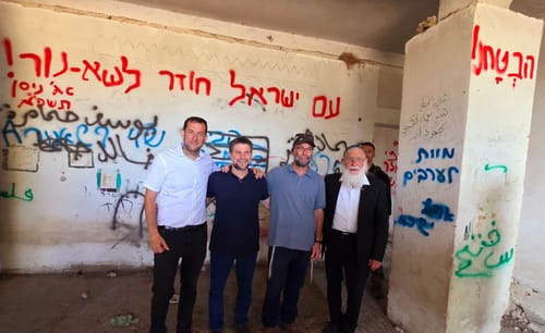 היסטוריה: גרעין השיבה לשא-נור ביקר לראשונה ביישוב
