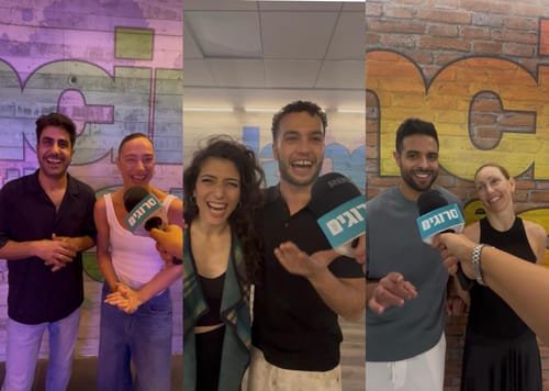 רגע לפני הגמר: כוכבי רוקדים עם כוכבים בראיון לסרוגים
