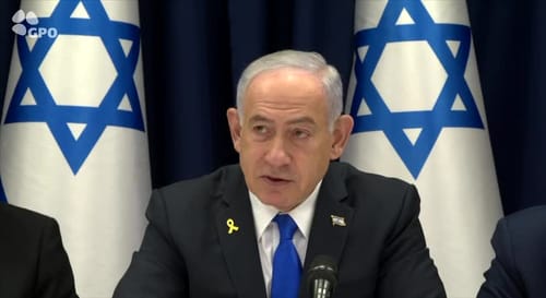 נתניהו שוחח ארוכות עם משפחות החטופים מהסרטון