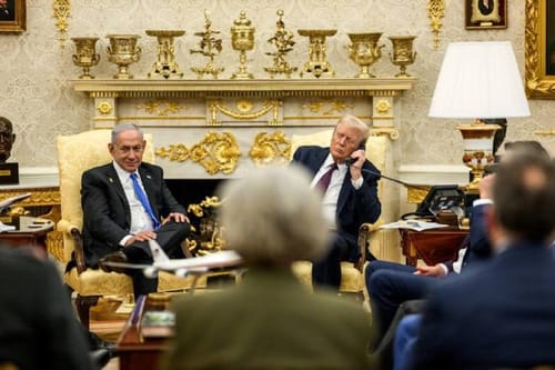 מקבל את הטלפון מטראמפ: תיעוד משיחת ההתנצלות לקטאר