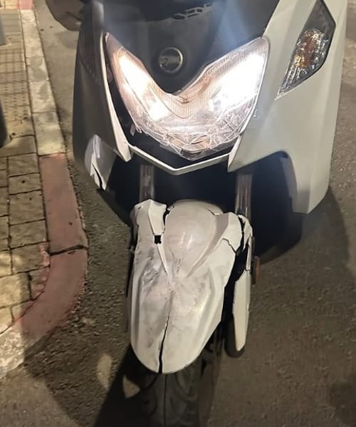 כתב חדשות 12 נפצע בתאונת דרכים: "נזק רציני"