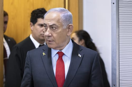 שוב: בוטלה עדותו של ראש הממשלה נתניהו מחר