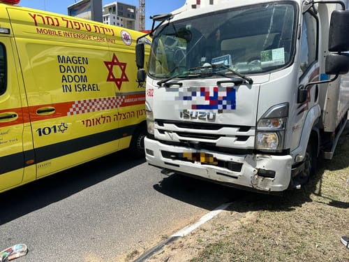 תאונת דרכים קשה בשומרון: פצוע קשה פונה לביה"ח