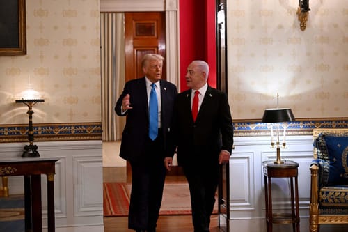 טראמפ מאשר: אמרתי לנתניהו שהוא משוגע