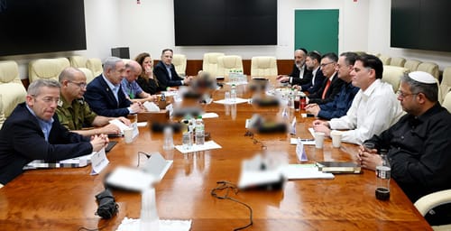 הקבינט המדיני-ביטחוני יתכנס היום בערב