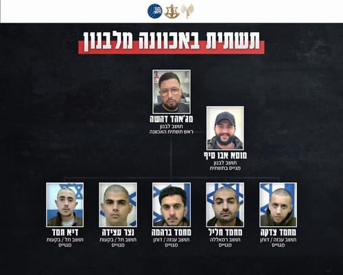 נמנע פיגוע: חוליית טרור הופעלה בשומרון בידי גורמים מלבנון