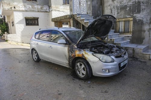 ההצתה בכפר הפלסטיני: כתב אישום הוגש נגד תושב חדרה