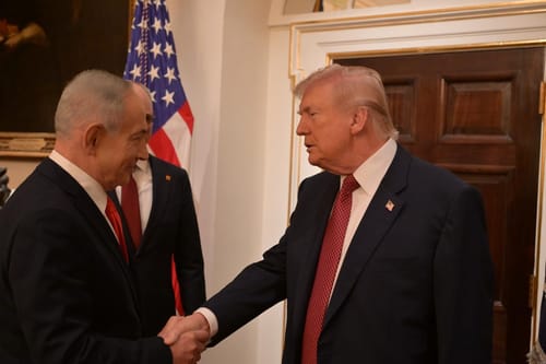 איראן ברקע: נתניהו וטראמפ נפגשים תחת מעטה חשאיות