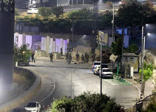 בגלל ירי חמולות: הצבא סורק את השכונה הפלסטינית בחברון