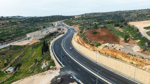 בשורה לתושבי גוש עציון: הכביש החדש נפתח לתנועה