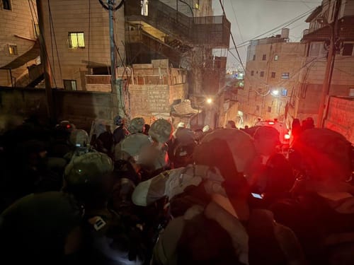 הירי בחברון: צה"ל פתח במבצע רחב בשכונה