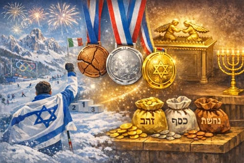 משה רבנו באולימפיאדה: הפודיום של פרשת תרומה