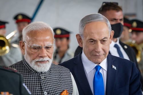 מול מודי: האופוזיציה נטשה את המליאה בזמן נאום נתניהו