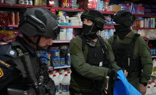 מבצע אכיפה גדול ביו"ש: מרדפים, החרמת חומרי נפץ ורכבים