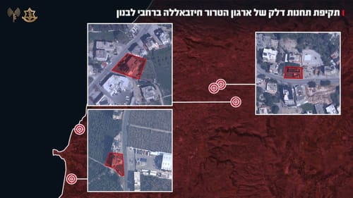 מכה כלכלית: צה"ל תקף את תחנות הדלק של חיזבאללה בלבנון