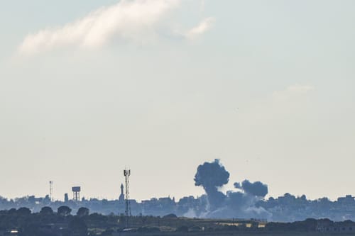 צה"ל השמיד את המשגר שביצע ירי לעבר הכוחות בדרום לבנון