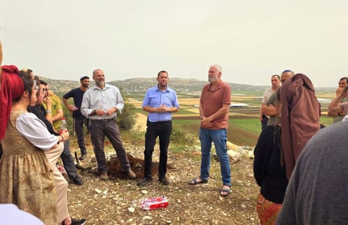עשרות משפחות יקימו את הישוב "עמק דותן" בצפון השומרון