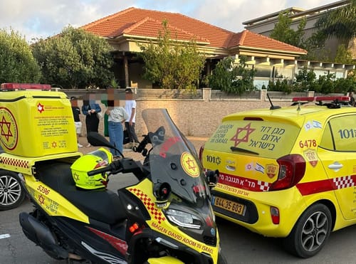 טרגדיה באור עקיבא: ילד בן 3 נדרס למוות