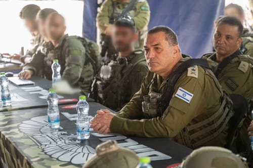 הרמטכ"ל בעזה: "אישרתי תוכניות להעמקת הפגיעה בחיזבאללה"