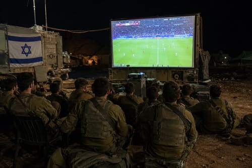 בעומק לבנון: כך יצפו הלוחמים בשטח במשחקי המונדיאל